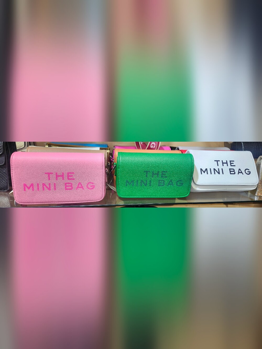 The Mini Bag Pink Women's Crossbody Wallet - Picture 9 of 9